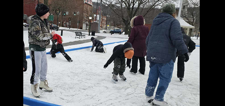 Downtown Norwich Ice Rink Open To The Public